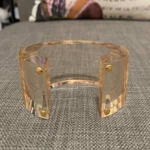 Lizzie Fortunato Postmodern Cuff bracelet in Peach